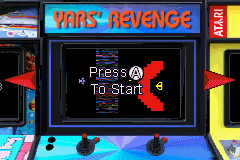 Pong & Asteroids & Yar's Revenge screenshot 3 for GameBoy Advance